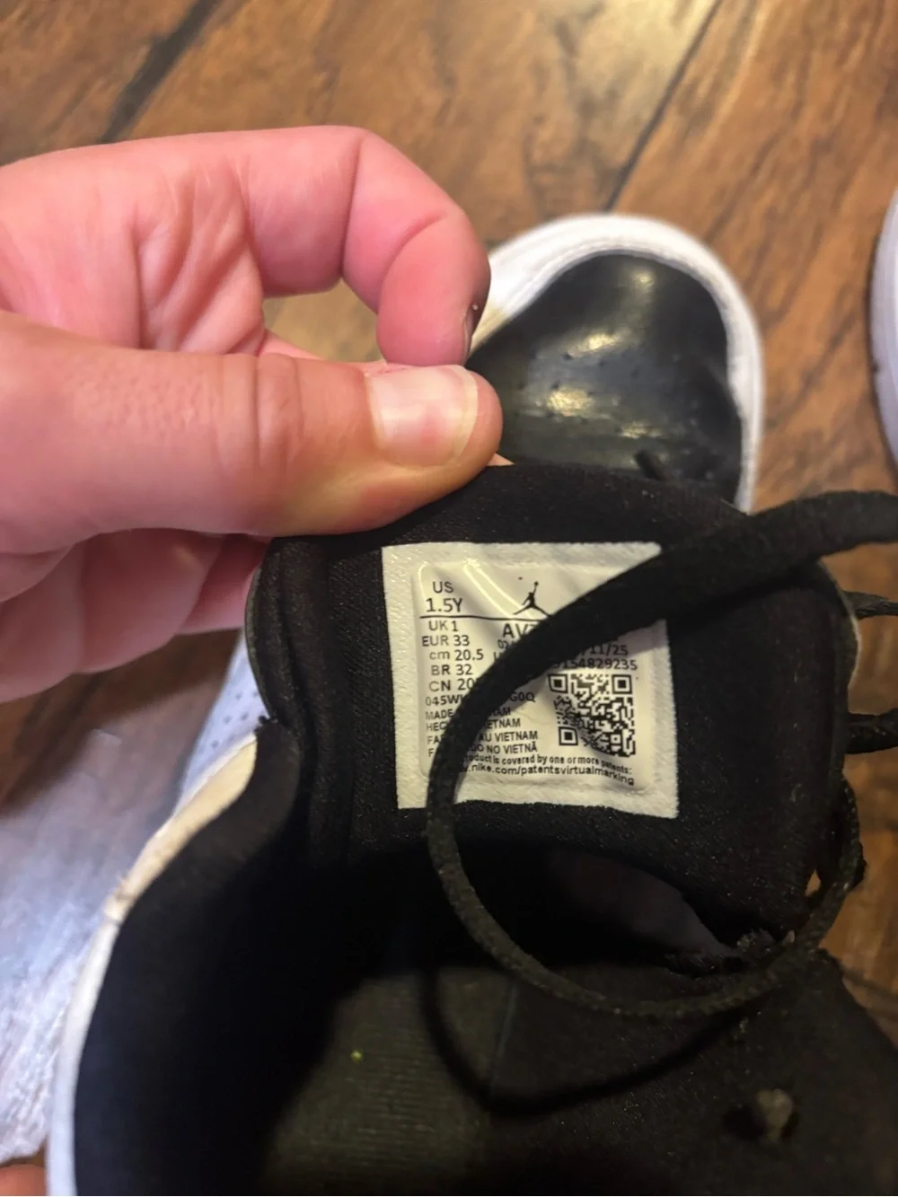 Boys Jordan sneakers
